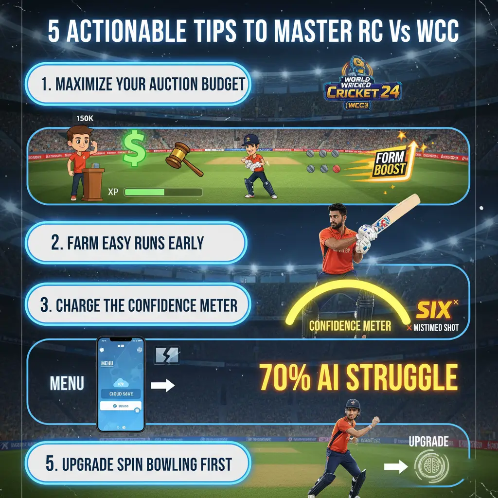 5 Actionable Tips to Master RC Vs WCC