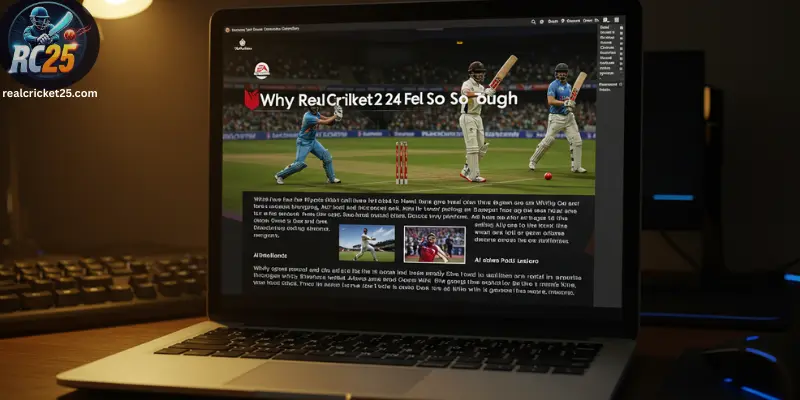 Why Real Cricket 24 Feels So Tough