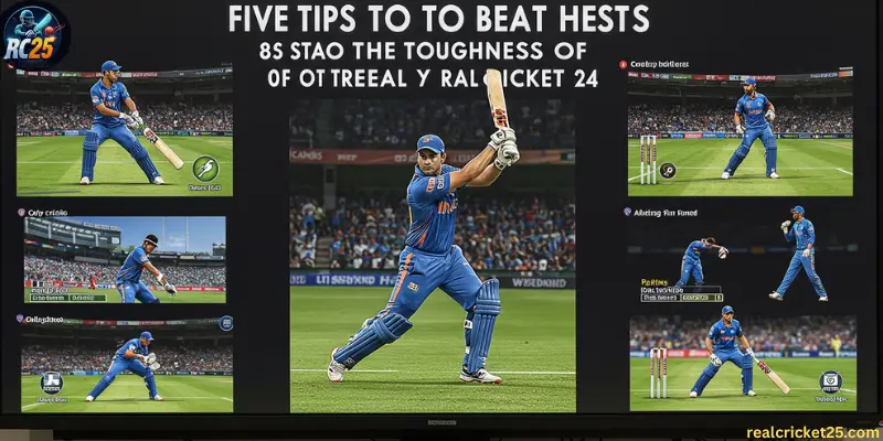 Five Tips to Beat the Toughness of Real Cricket 24