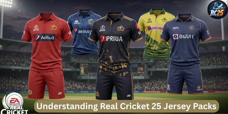 Understanding Real Cricket 25 Jersey Packs