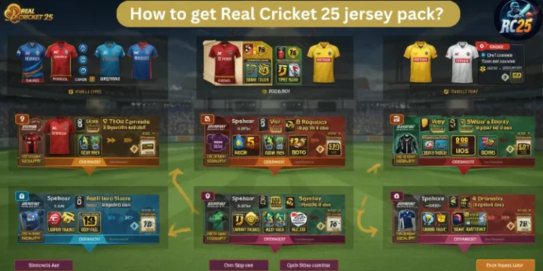 How to get Real Cricket 25 jersey pack?