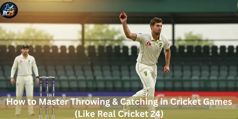 How to Master Throwing & Catching in Cricket Games (Like Real Cricket 24)
