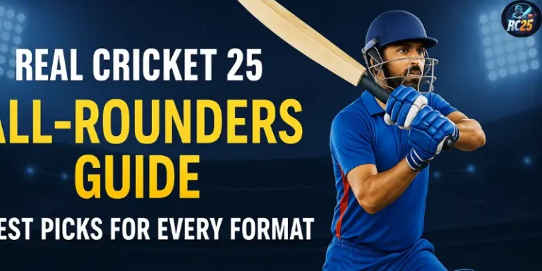 Real Cricket 25 All-Rounders Guide: Best Picks for Every Format