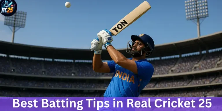 Best Batting Tips in Real Cricket 25