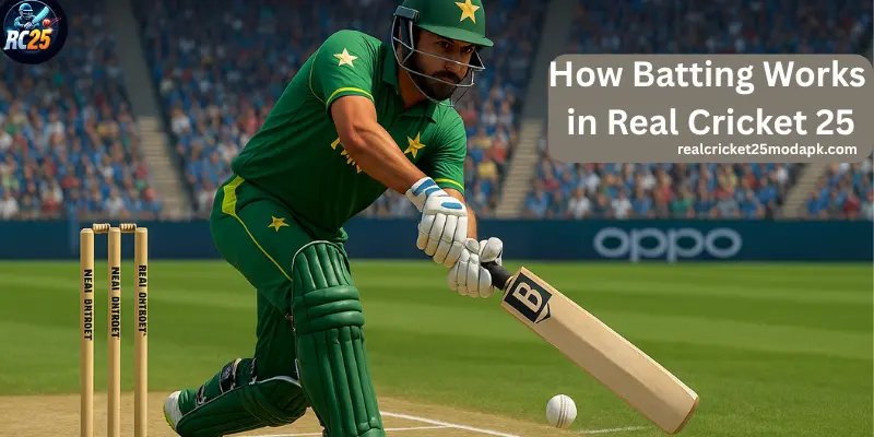 How Batting Works in Real Cricket 25