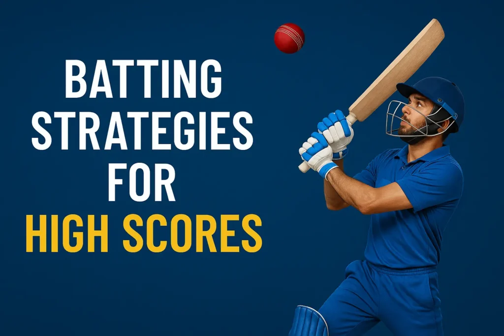 Batting Strategies for High Scores