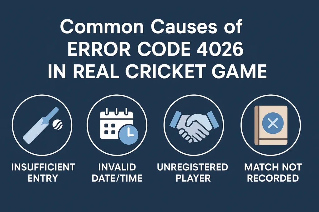 Common Causes of Error Code 4026