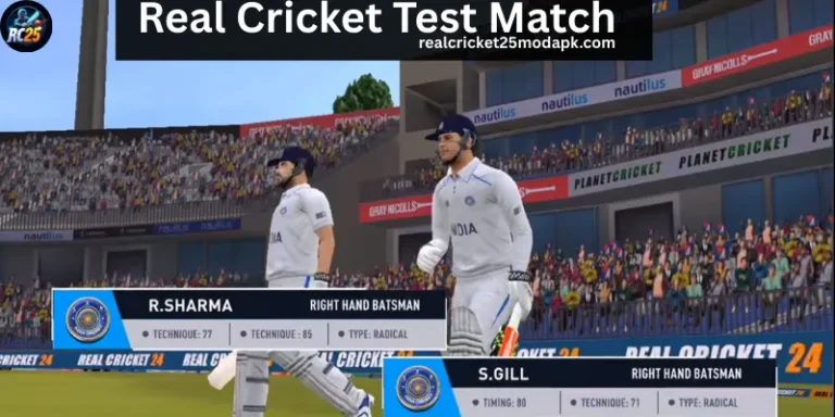 Real Cricket Test Match