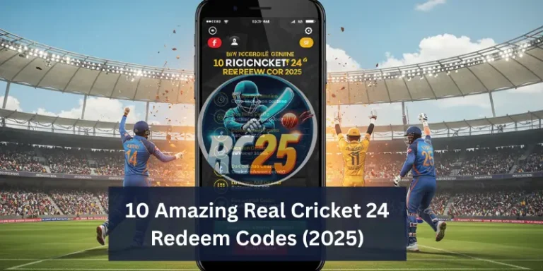10 Amazing Real Cricket 24 Redeem Codes (2025)