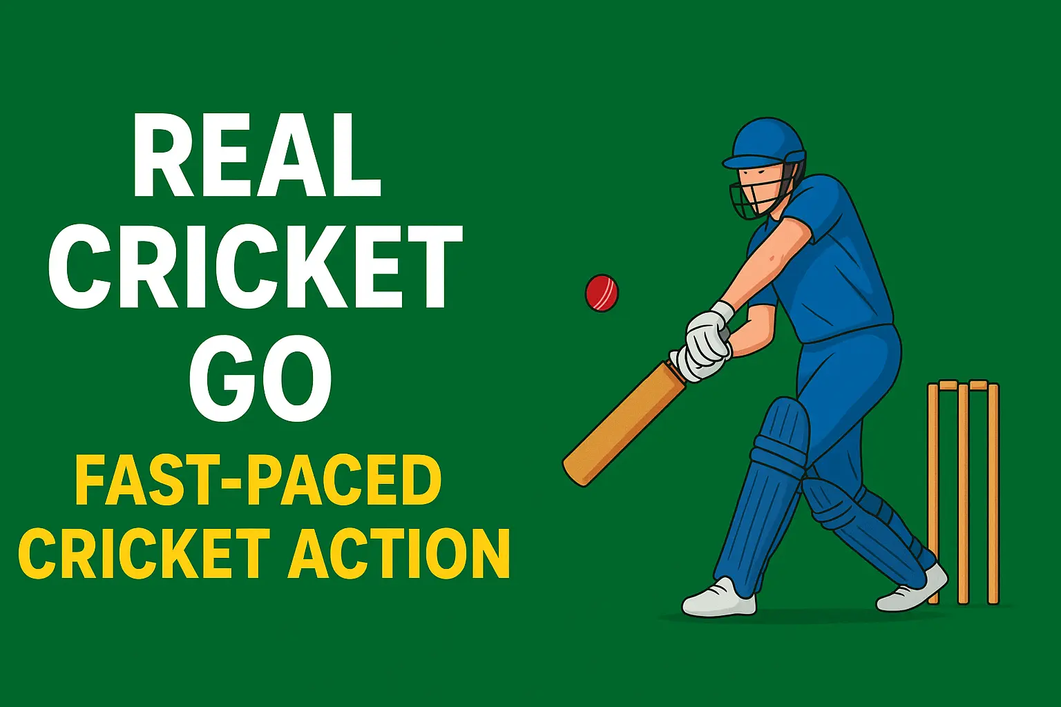 Real Cricket GO: Fast-Packed Cricket Action