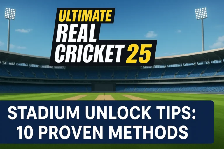 Ultimate Real Cricket 25 Stadium Unlock Tips: 10 Proven Methods
