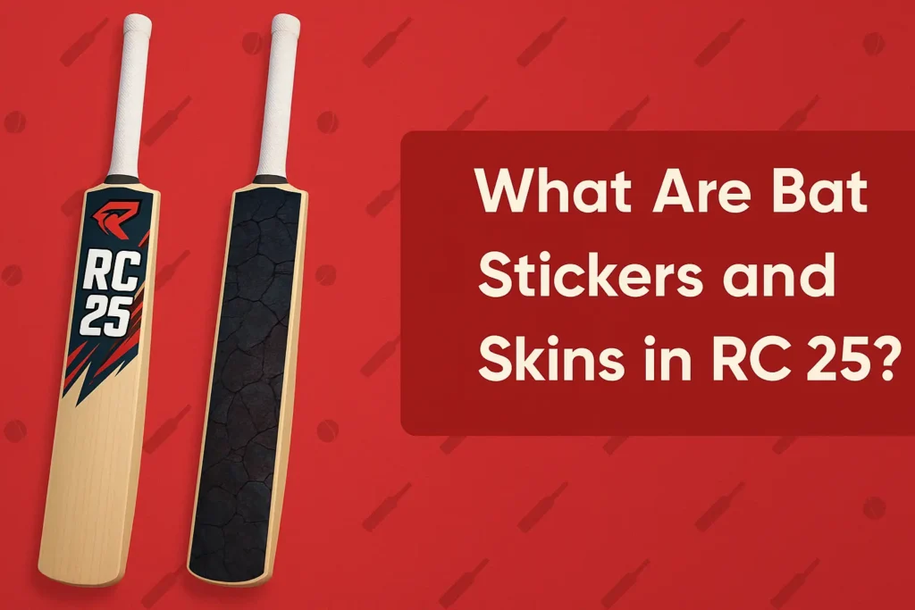 What Are Bat Stickers and Skins in RC 25?