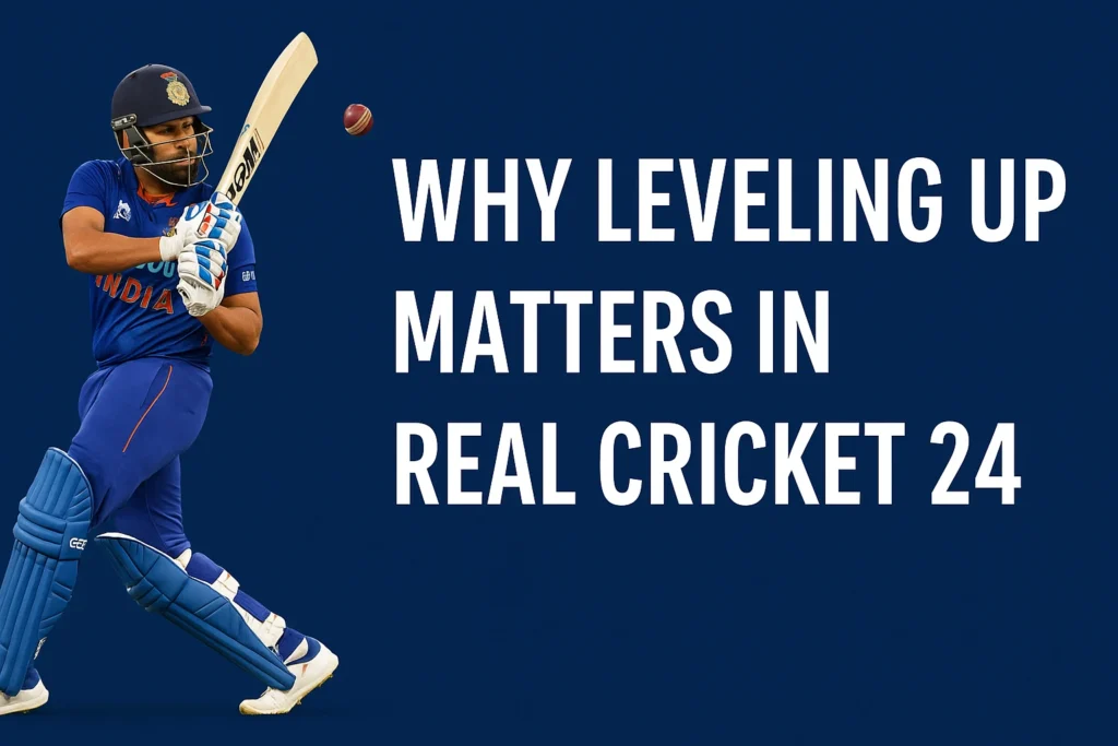 Why Leveling Up Matters in Real Cricket 24