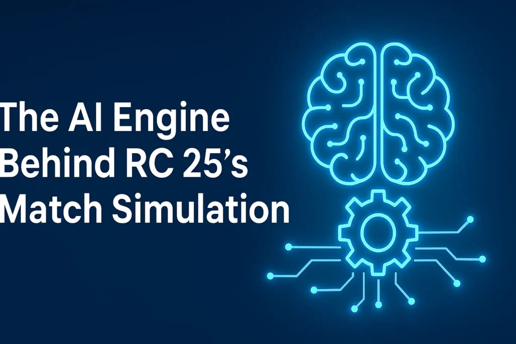 The AI Engine Behind RC 25’s Match Simulation