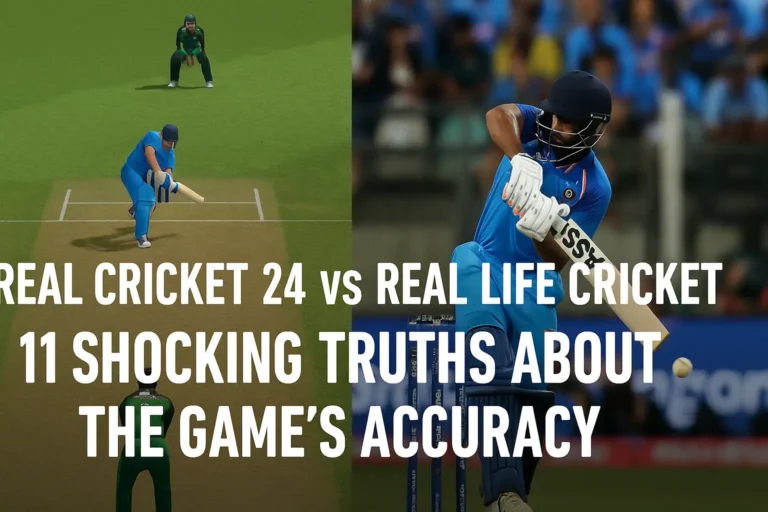 Real Cricket 24 vs Real Life Cricket: 11 Shocking Truths About the Game's Accuracy