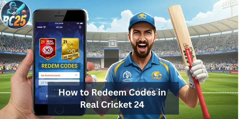 How to Redeem Codes in Real Cricket 24
