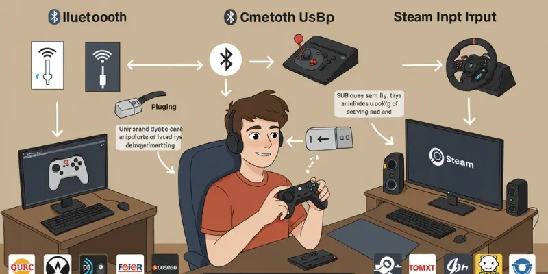 Setting Up Your Controller Bluetooth, USB & Steam Input