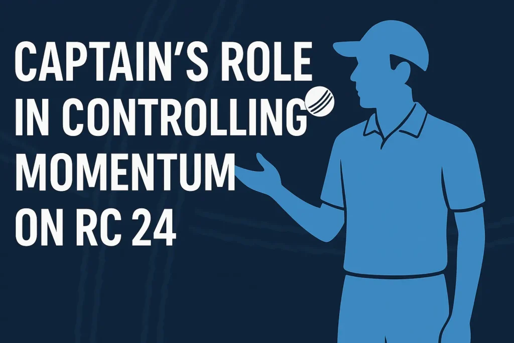 Captain's Role in Controlling Momentum
