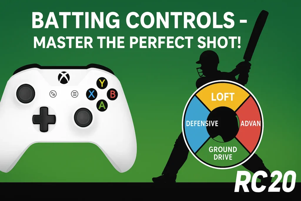 Batting Controls – Master the Perfect Shot!