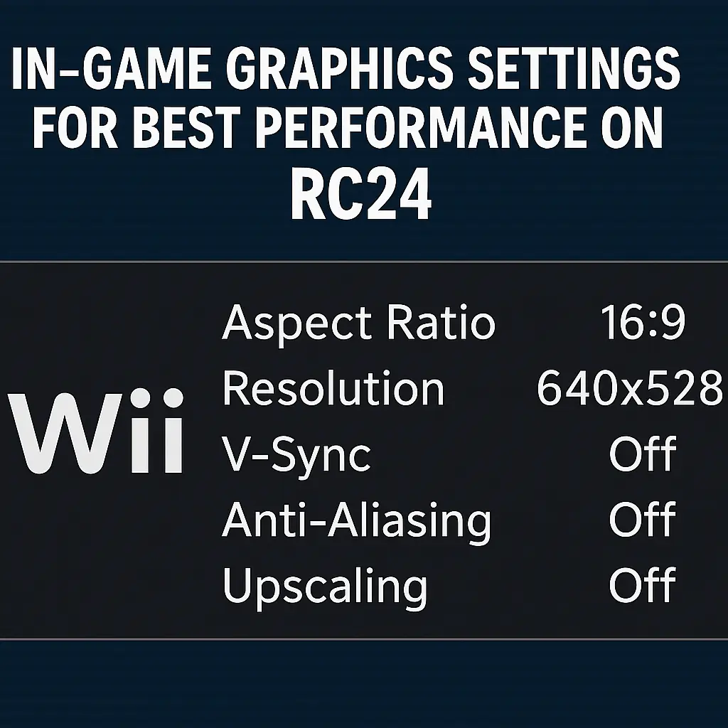 In-Game Graphics Settings for Best Performance