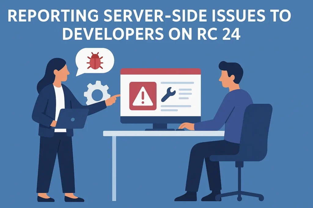 Reporting Server-Side Issues to Developers