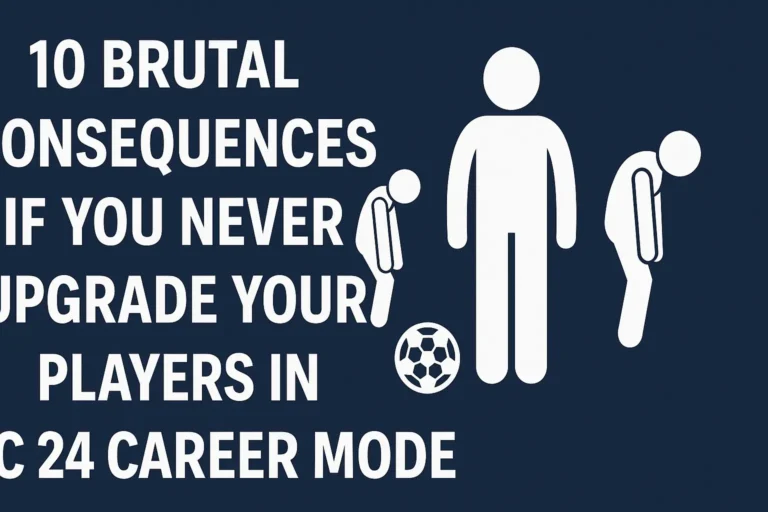 10 Brutal Consequences If You Never Upgrade Your Players in RC 24 Career Mode
