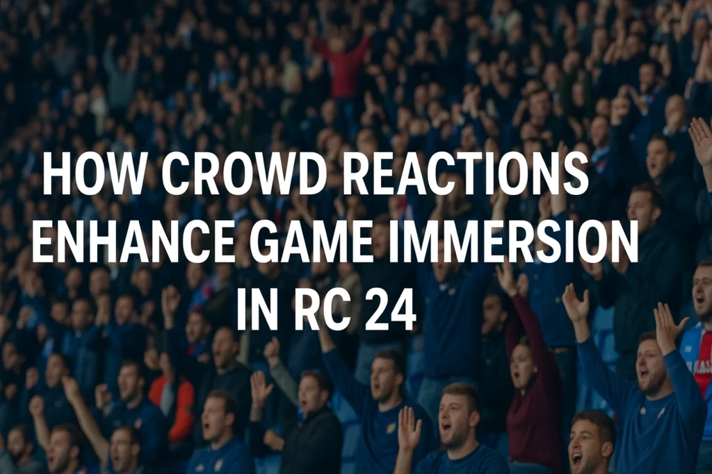 How Crowd Reactions Enhance Game Immersion