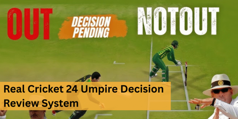 Real Cricket 24 Umpire Decision Review System