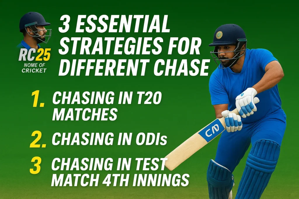 3 Essential Strategies for Cricket Chases