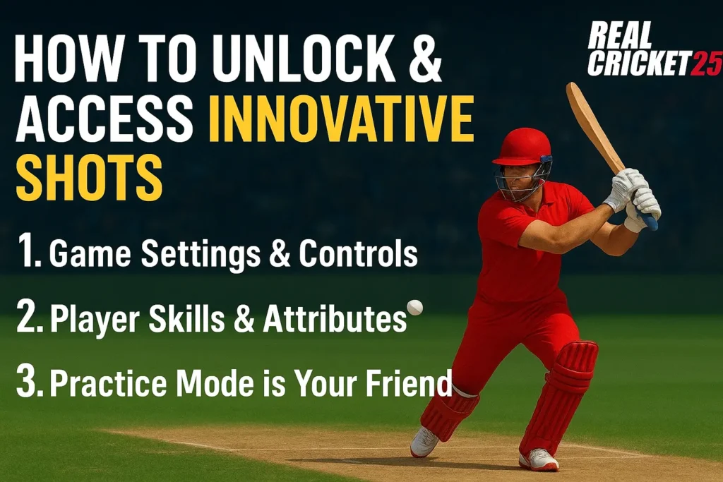 How to Unlock & Access Innovative Shots