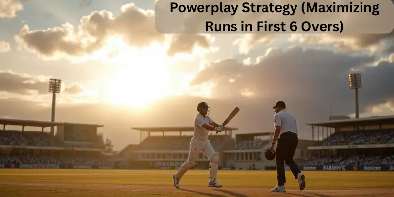 Powerplay Strategy (Maximizing Runs in First 6 Overs)