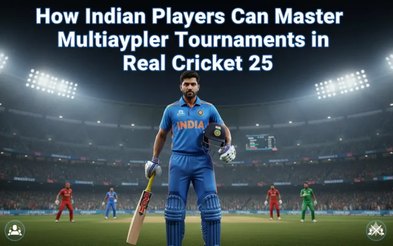 How Indian Players Can Master Multiplayer Tournaments in Real Cricket 25