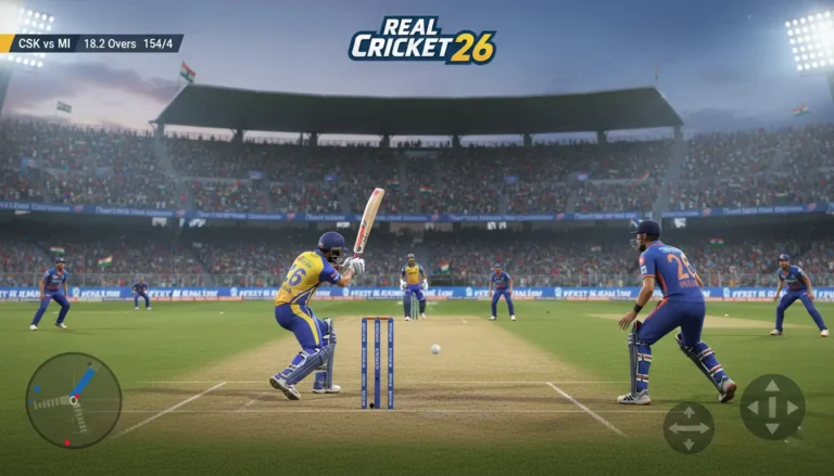 Real Cricket 26 gameplay