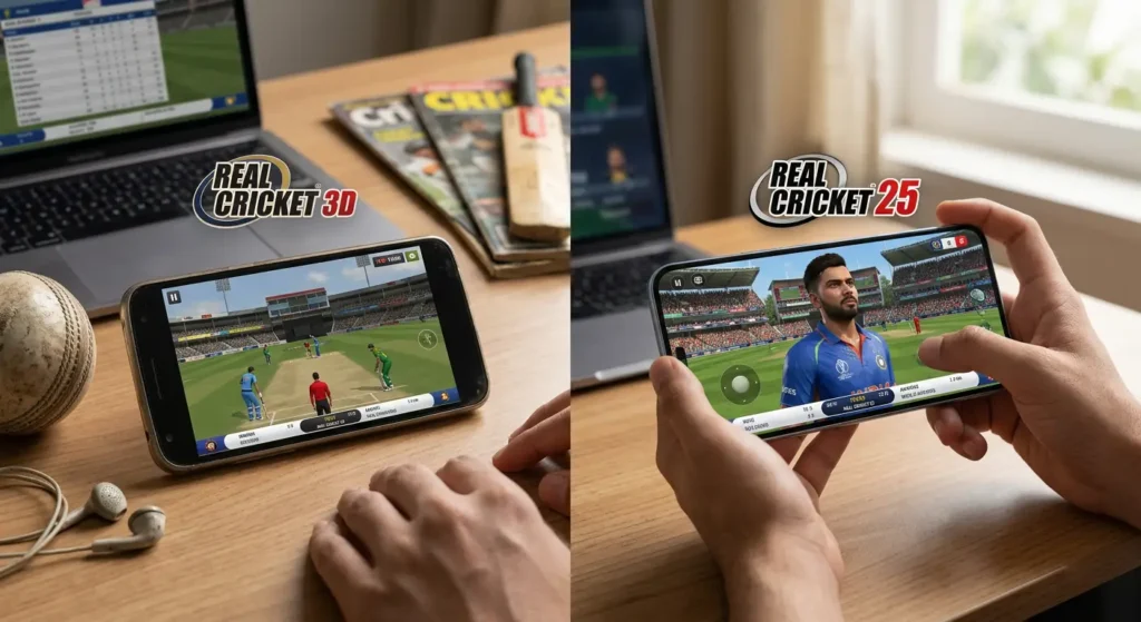 Real Cricket 3D to RC25
