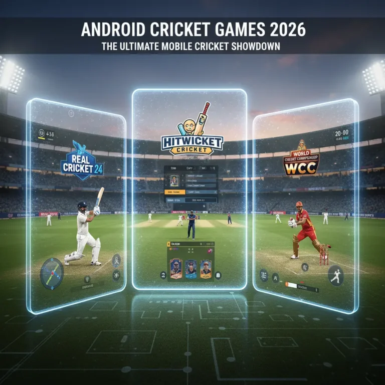 Real Cricket, Hitwicket, and WCC Drive a Competitive Shift in Android Cricket Games in 2026