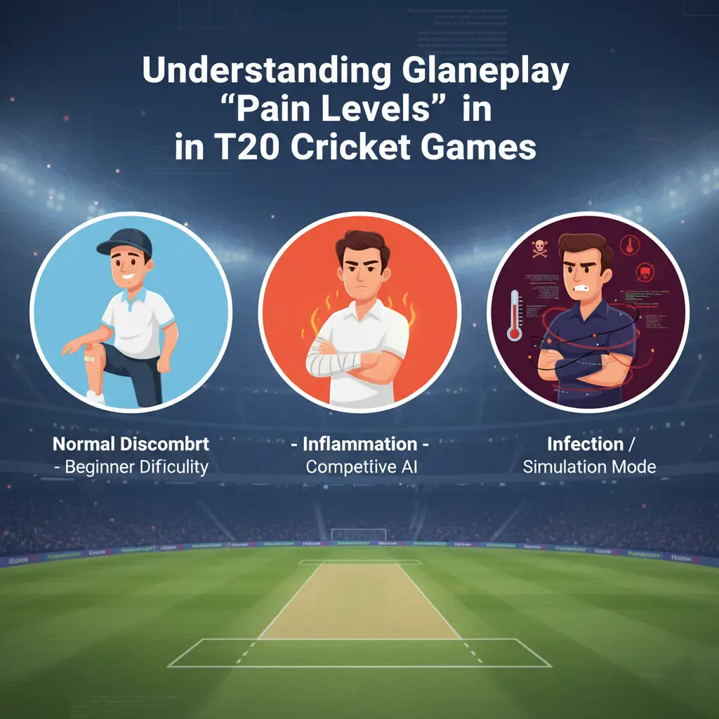Understanding Gameplay “Pain Levels” in T20 Cricket GamesUnderstanding Gameplay “Pain Levels” in T20 Cricket Games