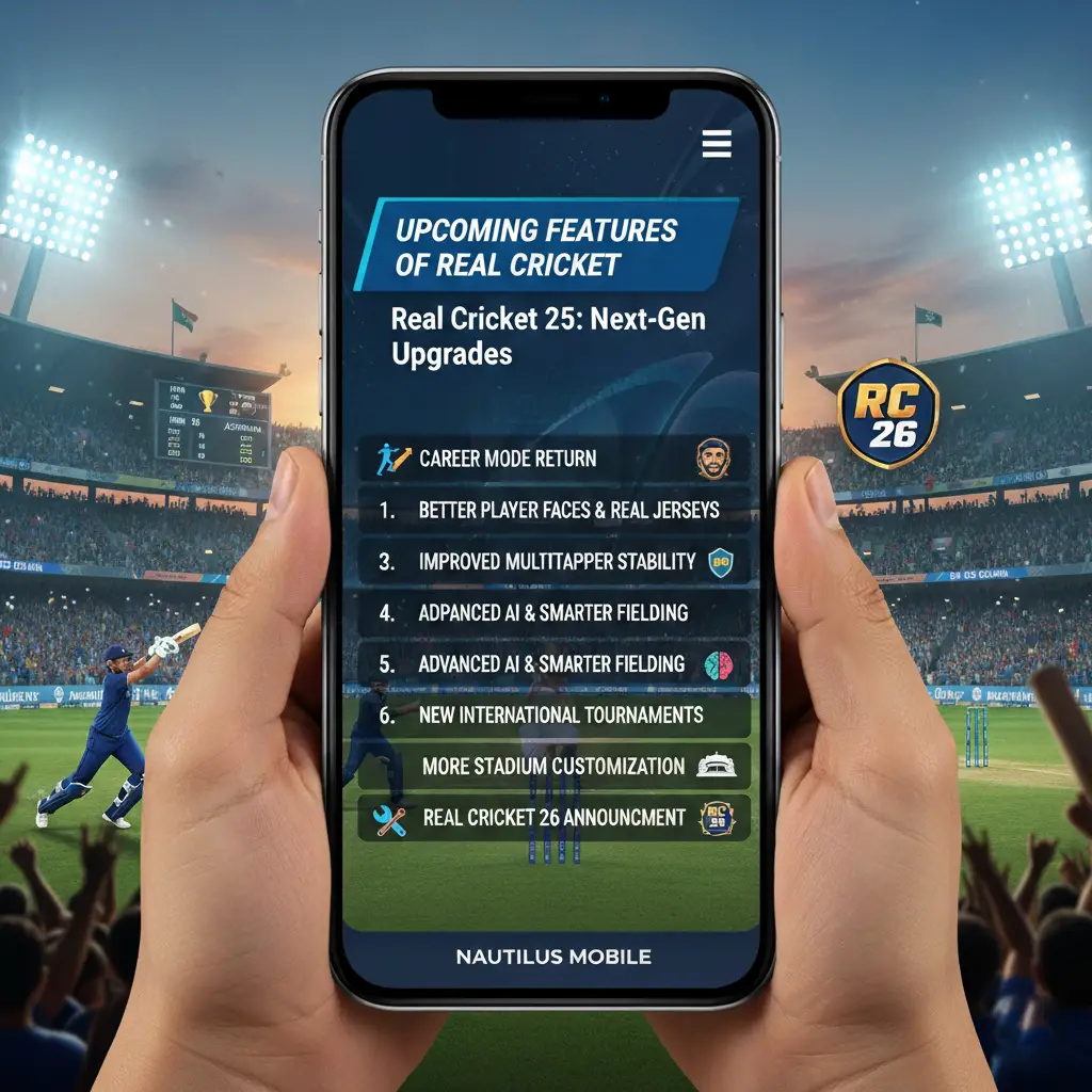 Upcoming Features of Real Cricket