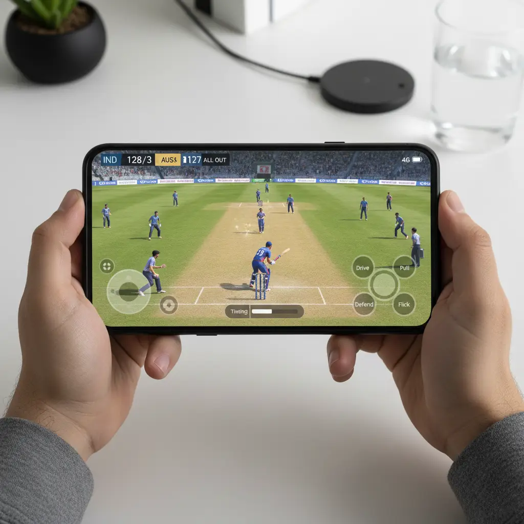 realistic mobile cricket gameplay