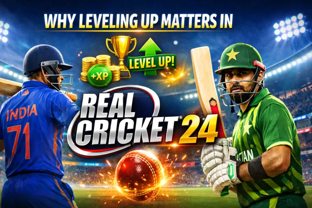 Why Leveling Up Matters in Real Cricket 24